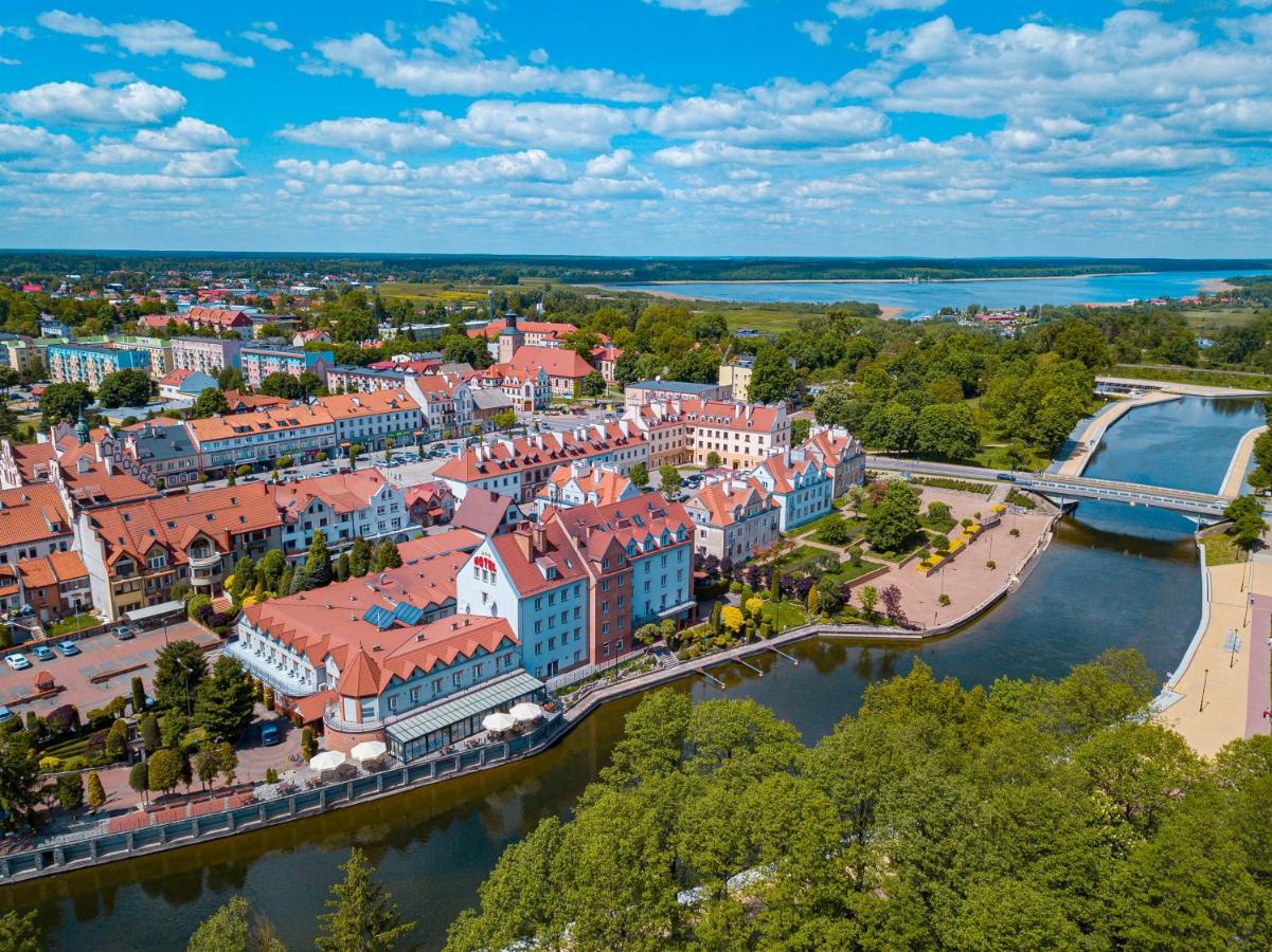 Hotel Nad Pisą Pisz Buitenkant foto